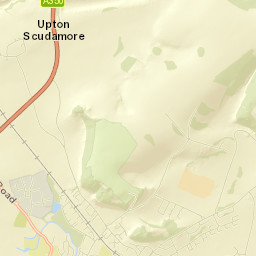 Upton Scudamore Street Map