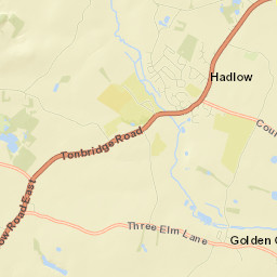 Hadlow Street Map