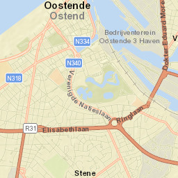 Ostend Street Map