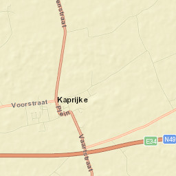 Kaprijke Street Map