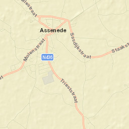 Assenede Street Map