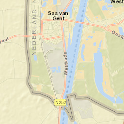 Sas van Gent Street Map