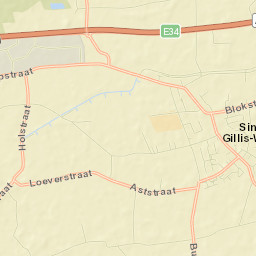 Sint-Gillis-Waas Street Map