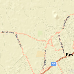 Beveren Street Map