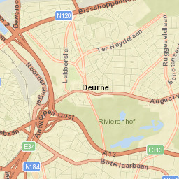 Deurne Street Map