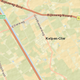 Kelpen-Oler Street Map