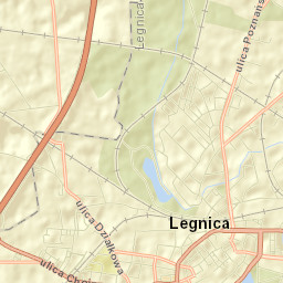 Legnica Street Map