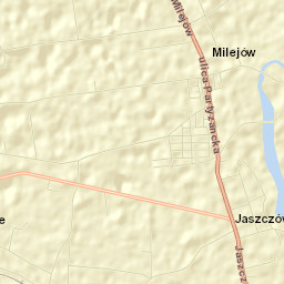 Milejów Street Map