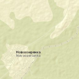 Novoozerianka Street Map