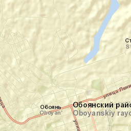 Oboyan’ Street Map