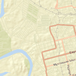 Oral Street Map