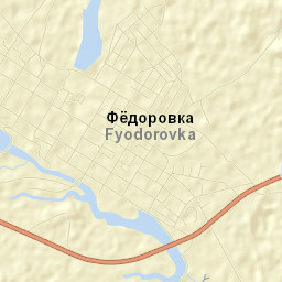 Fedorovka Street Map
