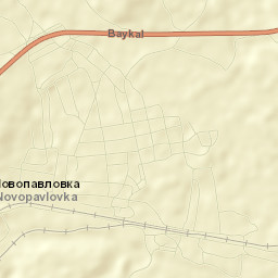 Novopavlovka Street Map