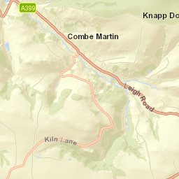 Seaside Hill, Combe Martin, Devon EX34, UK Street Map