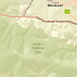 Periton Road, Minehead, Somerset TA24, UK Street Map