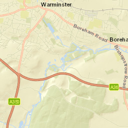 Warminster Street Map