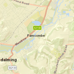 Godalming Street Map