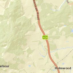 Holmwood Street Map