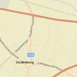 Oudenburg Street Map