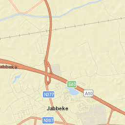 Jabbeke Street Map
