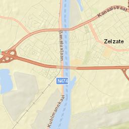 Zelzate Street Map