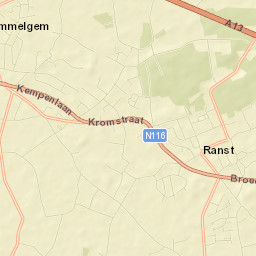 Ranst Street Map