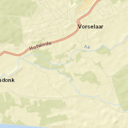Vorselaar Street Map