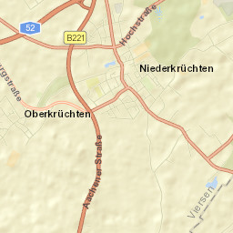 Niederkrüchten Street Map