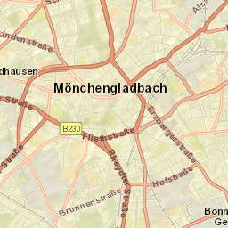 Mönchengladbach Street Map