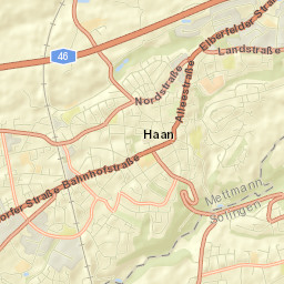 Haan Street Map
