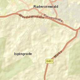Radevormwald Street Map