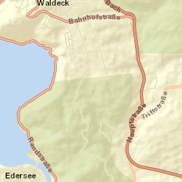 Waldeck Street Map