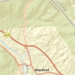 Wanfried Street Map