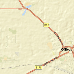 Kölleda Street Map