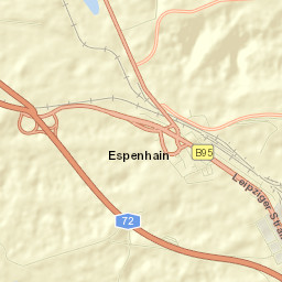 Espenhain Street Map