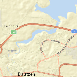Bautzen Street Map