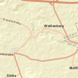 Weißenberg Street Map