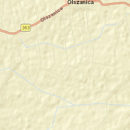 Olszanica Street Map