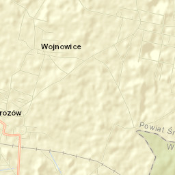 Mrozów Street Map