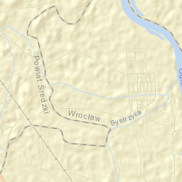 Pracze Odrzańskie-Janówek Street Map