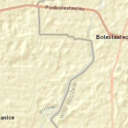 Bolesławiec Street Map