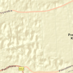 Poniatowa Street Map