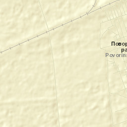 Povorinskiy Rayon Street Map