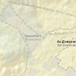 Ak-Dovurak Street Map