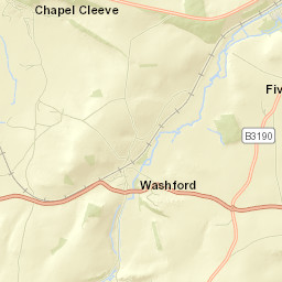 4 Abbey Road, Washford, Watchet, Somerset Street Map