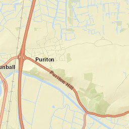 Puriton Street Map