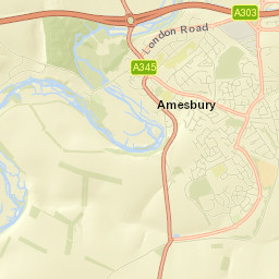 Amesbury Street Map