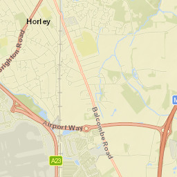 Horley Street Map
