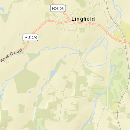 Lingfield Street Map