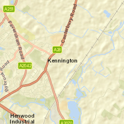 Kennington Street Map